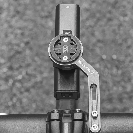 Rockbros 24610002001 front bicycle light 1000 lm + USB-C - USB-A cable - black Photo