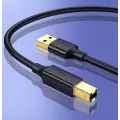 UGREEN US135 USB 2.0 A-B printer cable, gold plated, 1.5m (black) Photo
