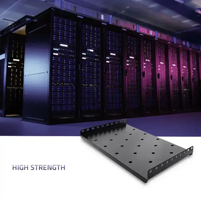 Qoltec Mount shelf for RACK | 490 * 250 Foto 2