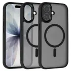 Liavec Cloudy Case with Metal Camera Frame for Iphone 17 black (Camera Control Button) — Фото 1