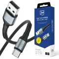 3mk Hyper Cable N-SERIES USB-A | USB-C 2m 9V|2A 18W | black Foto 1