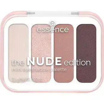 Essence Nude Mini Eyeshadow Palette - Mini paletka očních stínů 3,6 g