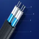 Ugreen angle SATA 3.0 cable 0.5m black (US217) Foto 9