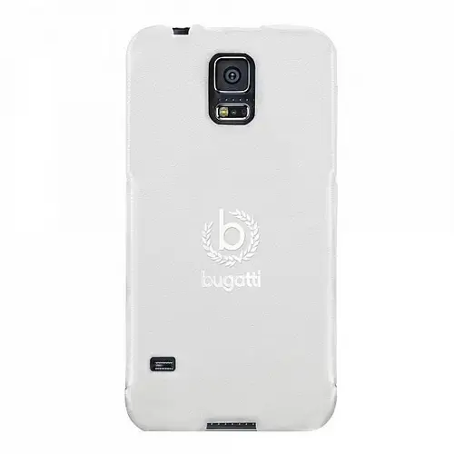 Bugatti UltraThin Geneva Samsung G900 S5 flip 08462 biały Foto 2