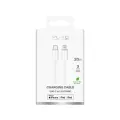 Puro PUCAPLTC20W3MTWHI datu pārraides un uzlādes vads | USB-C uz Lightning | 20W | 3m | balts Foto 2