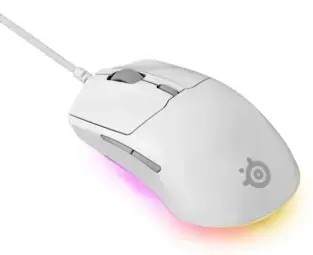 Datorpele SteelSeries Rival 3 Gen 2 White
