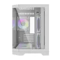 Darflash FT418 computer case + 6 aRGB fans (white) — Foto 2
