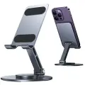 USAMS Rotacyjny uchwyt biurkowy na telefon|tablet szary|space grey ZJ74ZJ01 (US-ZJ074) Photo