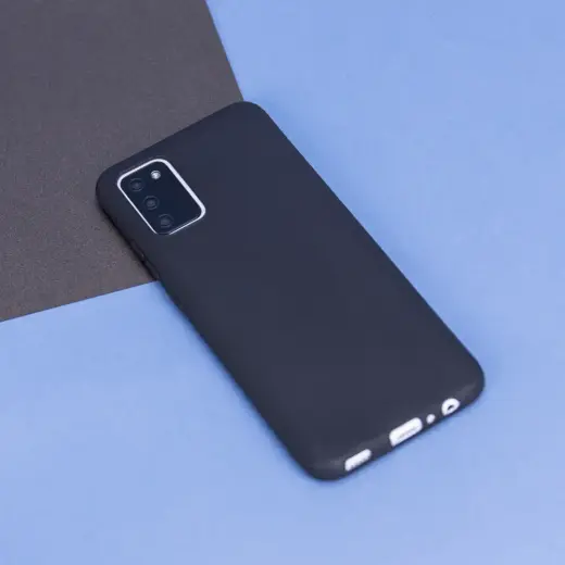 Fusion soft matte back case silicone for Google Pixel 9a black Photo