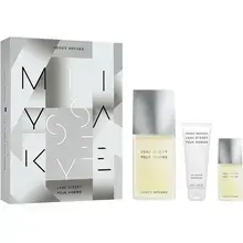 L'Eau D'Issey Pour Homme Gift Set EDT 125 ml, miniature EDT 15 ml and shower gel 50 ml Фото num