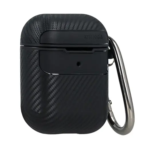 Carbon case for Airpods | Airpods 2 black Foto 2