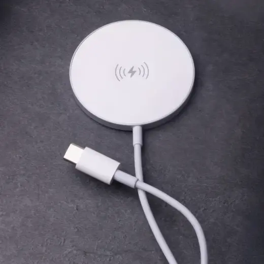 Forever MAWC-400 magnetic wireless charger 15W white 3in1 Photo
