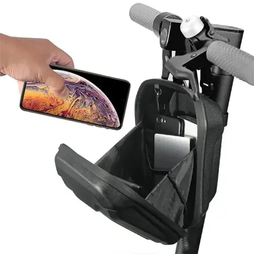 Etui|uchwyt na hulajnogę WILDMAN TS9  sakwa na ramę czarna|black Foto 2