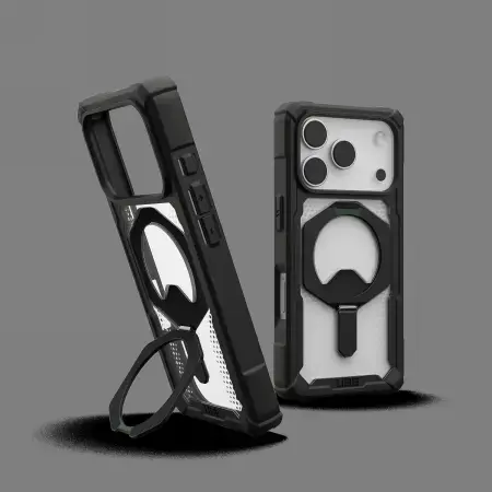 UAG Plasma XTE MagSafe Case for iPhone 17 Pro - Clear Black