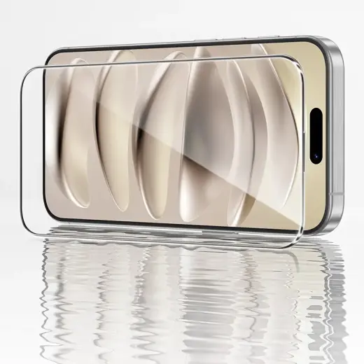 Benks Tempered glass Glass Warrior HD (AS66) for Iphone 16 Pro Max black Foto 6