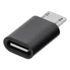 Adapter Type C to Micro USB Blue Star - black — Photo 5