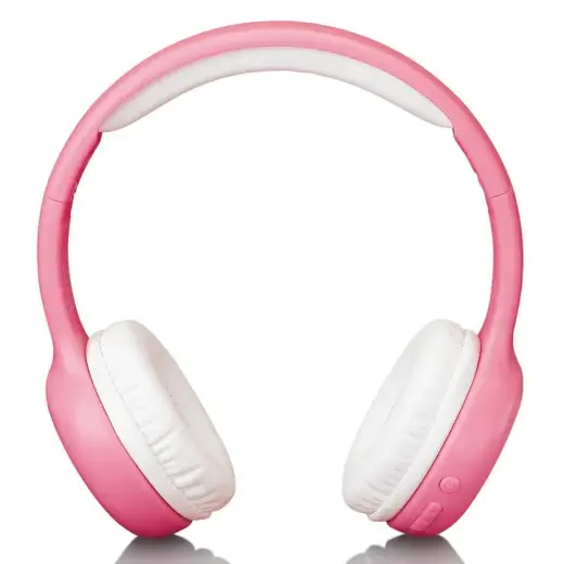 Lenco on-ear austiņas ar Bluetooth bērniem, rozā