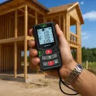 Qoltec High-Precision Laser Distance Meter with Bubble Level | LCD with backlight | 50m Foto 14