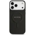 Guess PU Saffiano MagSafe Case for iPhone 17 Pro Max Black — Photo 3