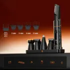 MAXGROOM LK-892 multifunctional trimmer with replaceable tips - black — Foto 12
