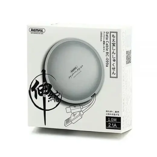 REMAX Cutebaby RC-99t 3-in-1 провод для передачи данных и зарядки | USB-A на Micro USB, Lightning | 10.5W | 1m | белый Фото num