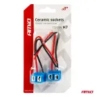 Ceramic sockets angled 2 pcs H7 — Photo 3