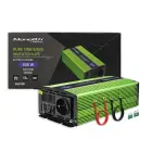 Qoltec Pure Sine Wave Inverter Monolith | battery charger | UPS | 300W | 600W |  12V to 230V Foto 1
