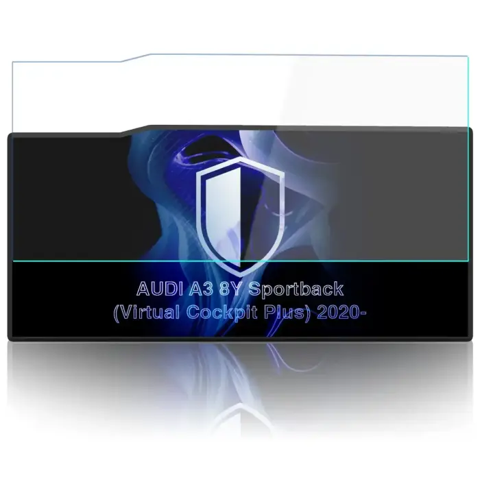 AUDI A3 Sportback Virtual Cockpit+ (2020 - 2026) - 3mk BladeShield Center Display