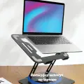 AWEI uchwyt biurkowy X46 rotacyjny na laptopa do 16" czarny|black Photo