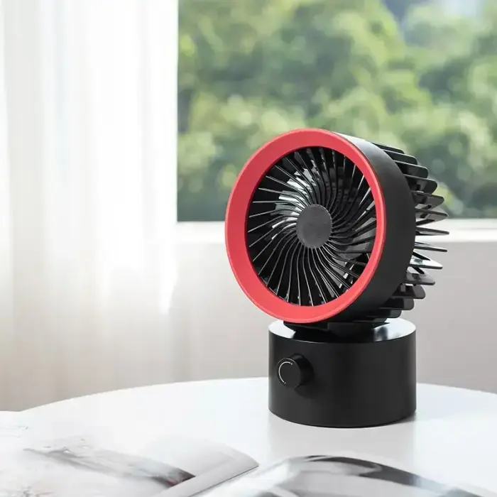 Desk fan powered by USB A LLD-F87U black Foto 2