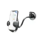 Car phone holder Forcell F-Grip Oval 27 cm windshield / dashboard / air vent black Photo