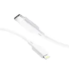 Cable USB C to Lightning Blue Star PD 1,2 m white Photo