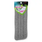 Maināmā mikrošķiedras lupata grīdas birstei ar smidzinātāju 40cm Foto 1