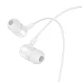 Borofone Earphones BM84 Berry with microphone white Photo