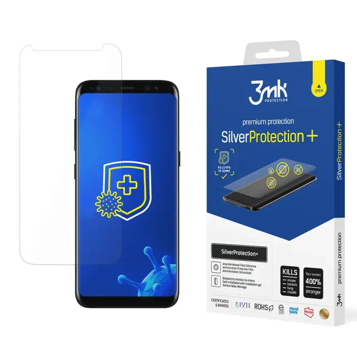 Samsung Galaxy S8 - 3mk SilverProtection+ screen protector