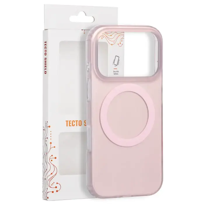 Tecto Shield Mistiq Mag case for iPhone 17 Pro 6,3" / 18 Pro 6,3" pink