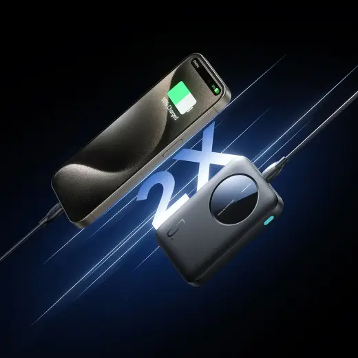 Ārējais akumulators Joyroom JR-PBF13 5000mAh 2.4A 2x USB-A 1x USB-C - melns Foto 11