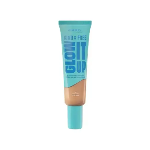 Rimmel London Kind & Free GLOW IT up Moisturising Skin Tint 30ml (Various Shades) - 200 Soft Beige