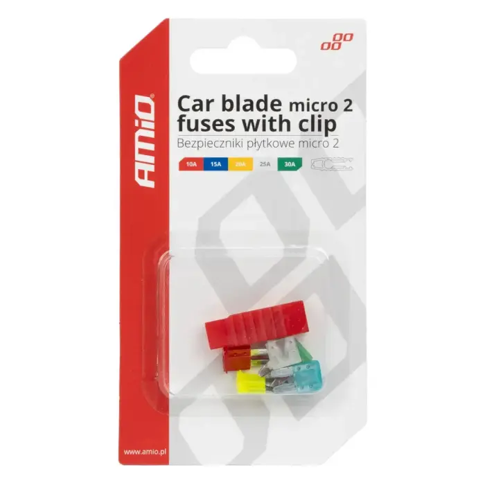 Автомобильные плоские предохранители MICRO 2 MIX AMIO-03379