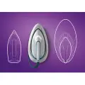 PHILIPS Perfect Care tvaika ģeneratora gludeklis, zils Photo