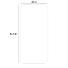 Etteri hybrid glass for iPhone 15 Pro 6,1" Foto 2