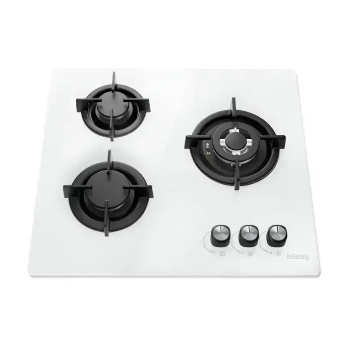 ISEASY MGBG-603 gas hob, 3 burners (white) Foto 3