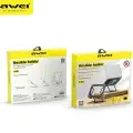 AWEI uchwyt biurkowy X46 rotacyjny na laptopa do 16" czarny|black Photo