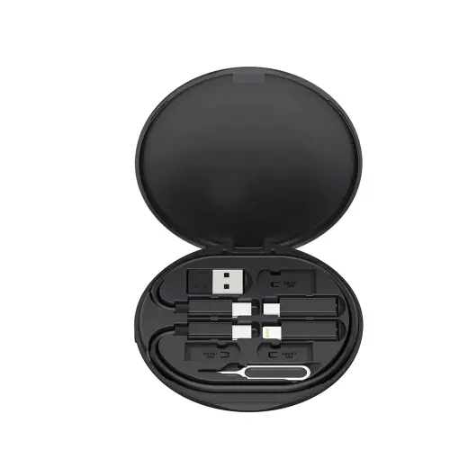 XO wireless inductive charger CX031 black 15W with cable USB-C - USB-C and adapter set Foto 3