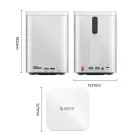 Orico MiniTower Docking Station with Hard Drive Bays for up to 56TB - Silver Foto 2