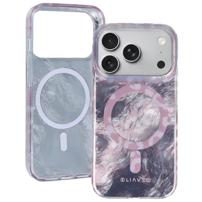 Liavec Blush phone case for iPhone 18 Pro | iPhone 17 Pro pink (Design 2)