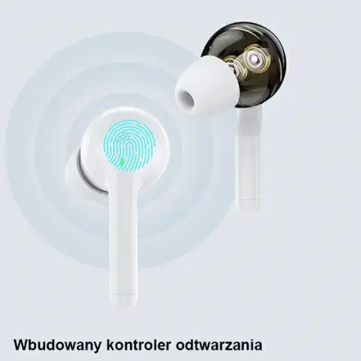 AWEI słuchawki sportowe Bluetooth T12 TWS białe|white Фото num