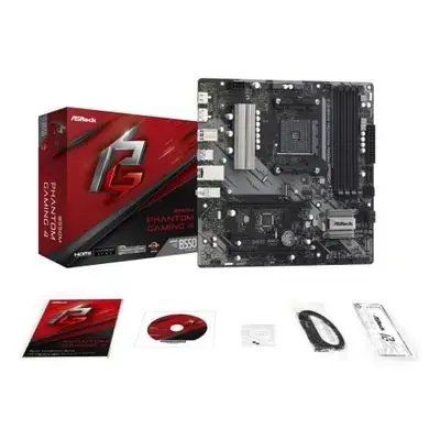 ASRock B550M Phantom Gaming 4 - motherboard - micro ATX - Socket AM4 - AMD B550 Foto 2