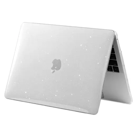 Tech-Protect SmartShell case for MacBook Air 13" M2 | M3 | 2022-2024 - transparent and glitter Foto 2