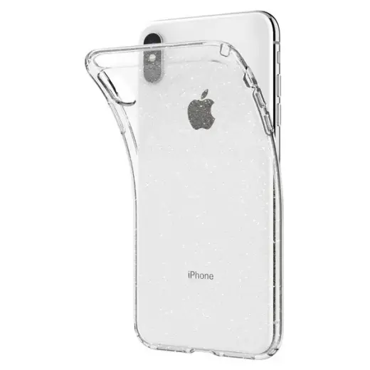 Spigen Liquid Crystal Glitter iPhone Xs Max rose quartz 065CS25124 Foto 3